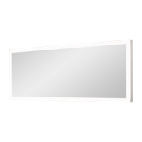 Balmani Giro rechthoekig badkamerspiegel 180 x 65 cm met spiegelverlichting