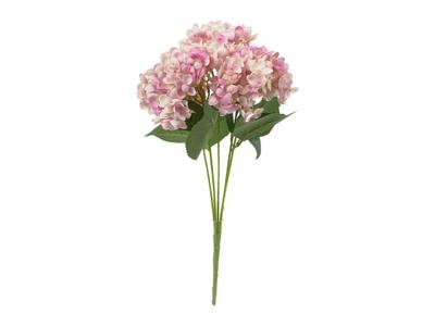 Kunstbloem hortensia 47 cm, lichtpaars - Buitengewoon de boet