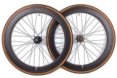 Santafixie 60mm Wielset + Binnenbanden + Banden - Zwart Classic