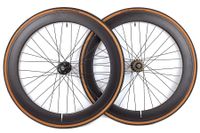 Santafixie 60mm Wielset + Binnenbanden + Banden - Zwart Classic Santafixie 60mm Wielset + Binnenbanden + Banden - Zwart Classic