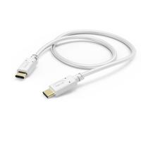 Hama USB-laadkabel USB 2.0 USB-C stekker, USB-C stekker 1.50 m Wit 00201592