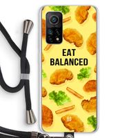 Eat Balanced: Xiaomi Mi 10T 5G Transparant Hoesje met koord