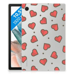 Samsung Galaxy Tab A8 2021/2022 Hippe Hoes Hearts