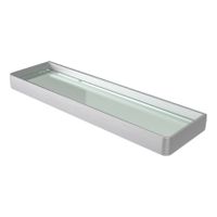 Planchet Haceka Aline | Wandmontage | 46 cm | Aluminium | Rechthoek | Aluminium geborsteld