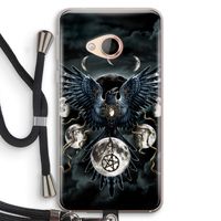 Sinister Wings: HTC U Play Transparant Hoesje met koord