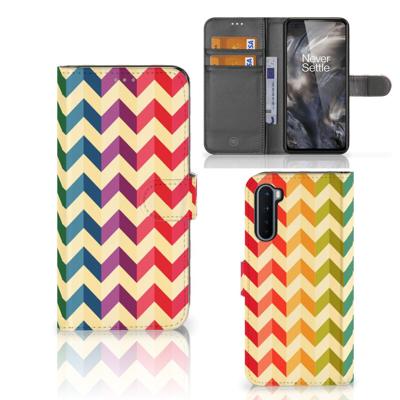 OnePlus Nord | Telefoon Hoesje | Zigzag Multi Color