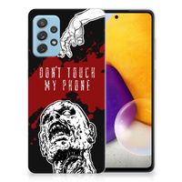 Samsung Galaxy A72 Silicone-hoesje Zombie Blood - thumbnail