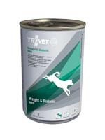 TROVET Weight & Diabetic WRD with chicken - Nat hondenvoer - 400 g