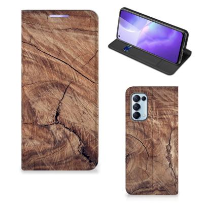 OPPO Find X3 Lite Book | Wallet Case | Tree Trunk