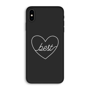 Best heart pastel: iPhone XS Max Biologisch afbreekbaar hoesje