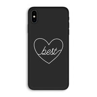 Best heart pastel: iPhone XS Max Biologisch afbreekbaar hoesje