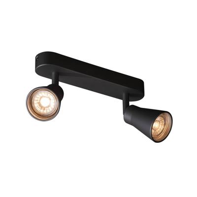 SLV PlafondspotAvo 2-lichts zwart - 1000889