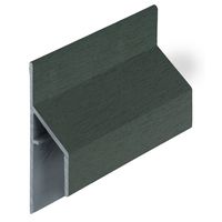 Keralit trim/kraal aansluitprofiel Donkergroen (2810) (gevelbekleding)