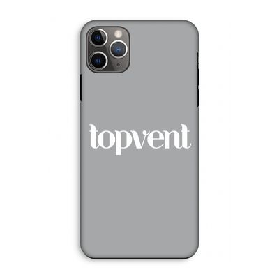 Topvent Grijs Wit: iPhone 11 Pro Max Tough Case