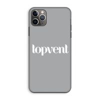 Topvent Grijs Wit: iPhone 11 Pro Max Tough Case