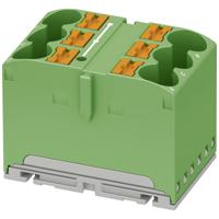 Phoenix Contact 1082391 Verdeelblok Push-Lock-aansluiting Groen 1 stuk(s)