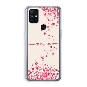 Hartjes en kusjes: OnePlus Nord N10 5G Transparant Hoesje