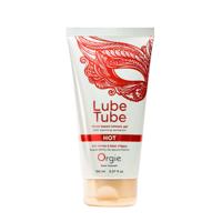 Orgie Lube Tube Hot - Waterbased Lubricant met een Warming Effect - 5 fl oz / 150 ml