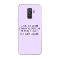 Regenboog: Samsung Galaxy A6 Plus (2018) Transparant Hoesje