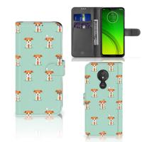 Motorola Moto G7 Power | Telefoonhoesje | Met pasjeshouder | Pups