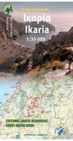 Wandelkaart - Wegenkaart - landkaart 10.51 Ikaria | Anavasi