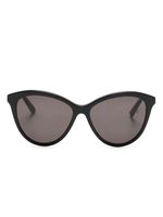 Saint Laurent Eyewear lunettes de soleil à monture papillon - Noir - thumbnail