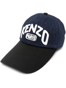 Kenzo casquette à logo brodé - Bleu