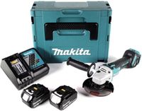 Makita DGA511RTJ 18v Haakse slijper 125mm | 18v 5.0Ah Li-ion in M-box - thumbnail