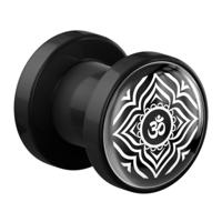 Tunnel met Asian Design Acryl Tunnels & Plugs