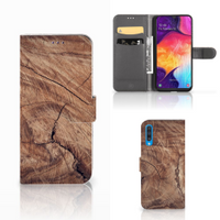 Samsung Galaxy A50 Book Style Case Tree Trunk