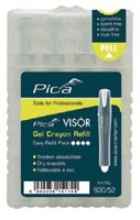 Pica 930/52 VISOR Boardmarker Navulling wit, 4st.