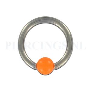 BCR 1.6 mm acryl balletje bruis oranje