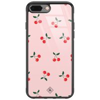 iPhone 8 Plus/7 Plus glazen hardcase - Kersjes