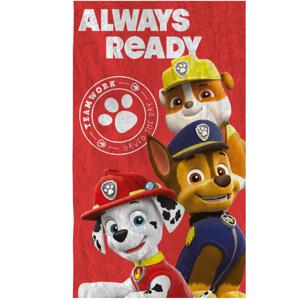 PAW Patrol Trio - Strandlaken - 70 x 120 cm - Rood