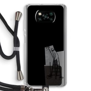 Musketon Painter: Xiaomi Poco X3 Pro Transparant Hoesje met koord