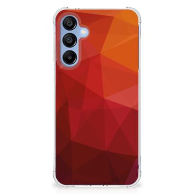 Shockproof Case voor Samsung Galaxy A16 Polygon Red