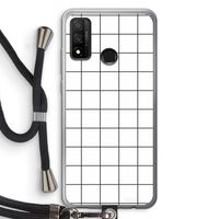 Rooster: Huawei P Smart (2020) Transparant Hoesje met koord