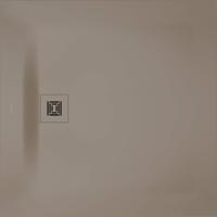 Duravit Sustano Douchebak 100x100x3 cm Mat Greige