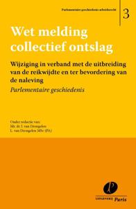 Wet melding collectief ontslag (Paperback)