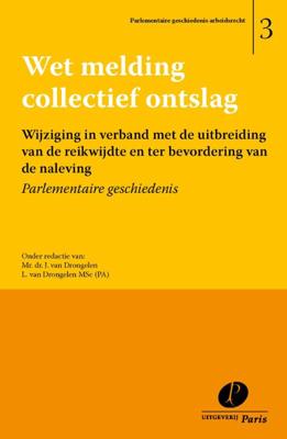 Wet melding collectief ontslag (Paperback)