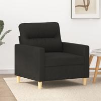 Fauteuil 60 cm stof zwart