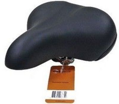 Mirage Zadel soft elastomeer zwart