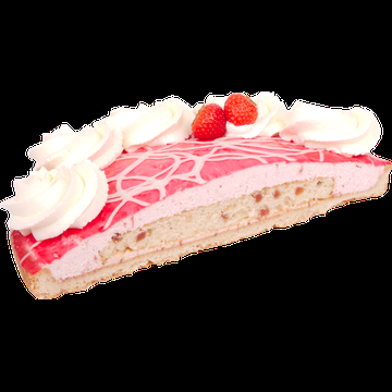 Jumbo Aardbeienbavaroisvlaai Half
