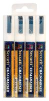 Krijtstift Securit SMA-510 schuin wit 2-6mm blister ÃƒÆ' 4st