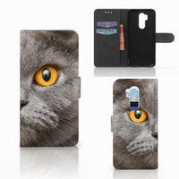 Telefoonhoesje met Pasjes LG G7 Thinq Britse Korthaar - thumbnail