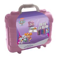 Multiprint Paw patrol skye reis stempel- en kleurkoffer