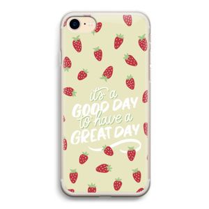Don't forget to have a great day: iPhone 7 Transparant Hoesje