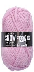 Drops Snow Uni Colour 051 Poeder Roze