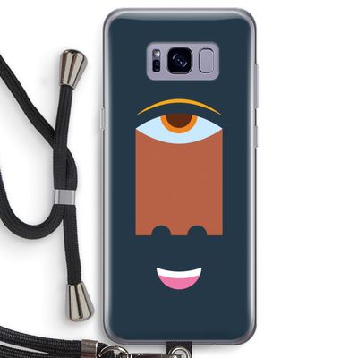 Mono M: Samsung Galaxy S8 Transparant Hoesje met koord