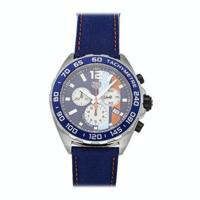 Gebruikt Tag Heuer Formula 1 Chronograph Gulf Racing Special Edition CAZ101N.FC8243 horloge (de meerderheid van de resterende tijd op fabrieksgarantie)